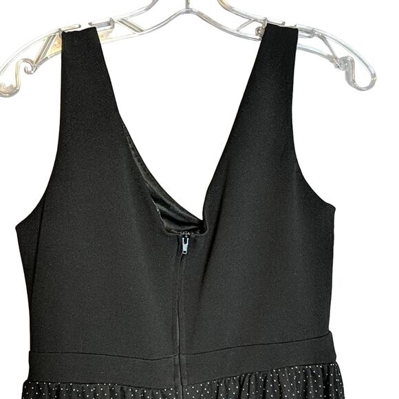 EUC Black Dress Silver Accents BeBop - Picture 4 of 7